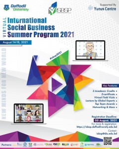 【活動宣傳】線上活動-ISBSP 2021國際社企夏季計畫